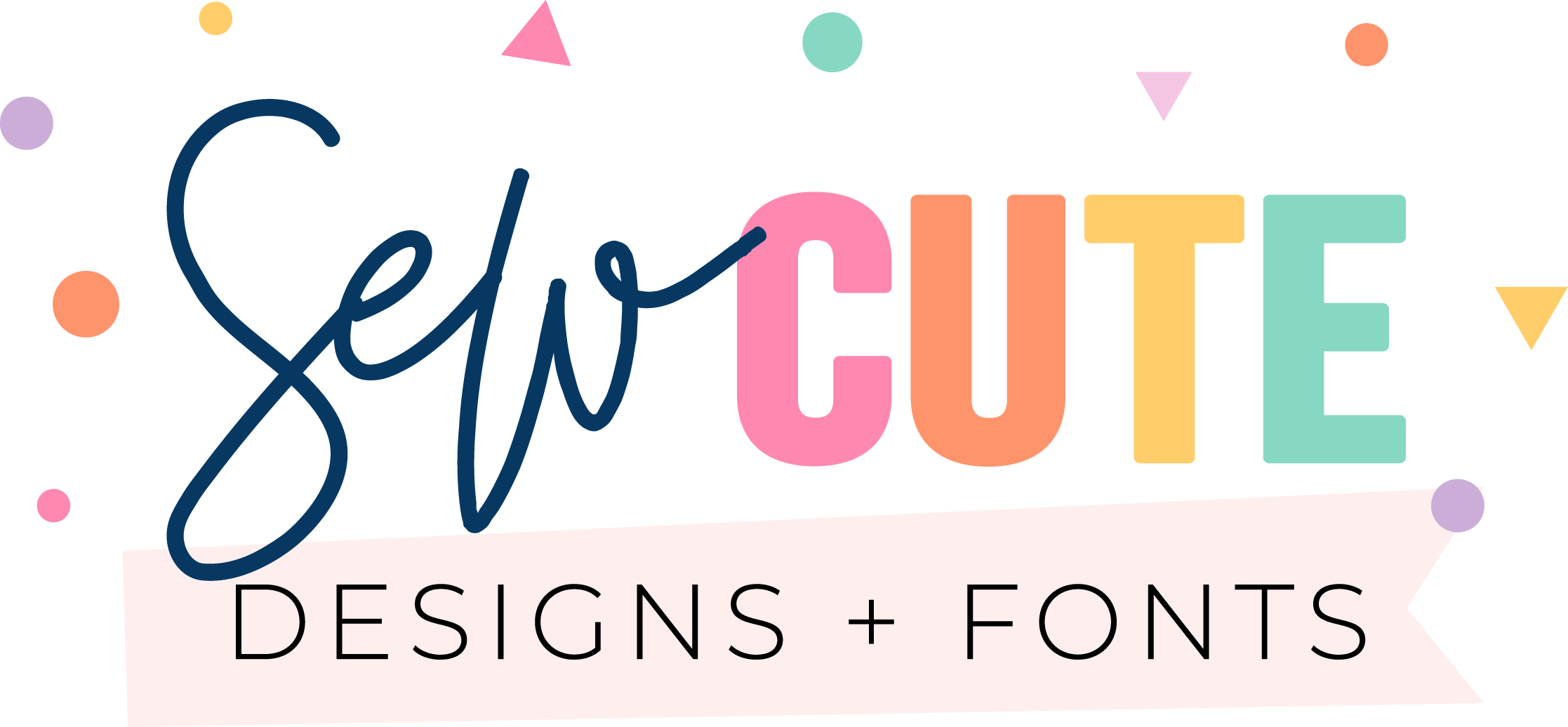 Sew Cute Designs + Fonts | sewcutedesigns.com